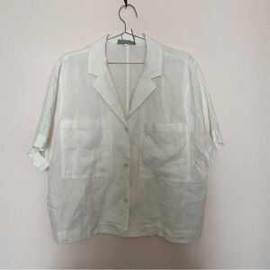 Everlane The Linen Work-wear women’s shirt